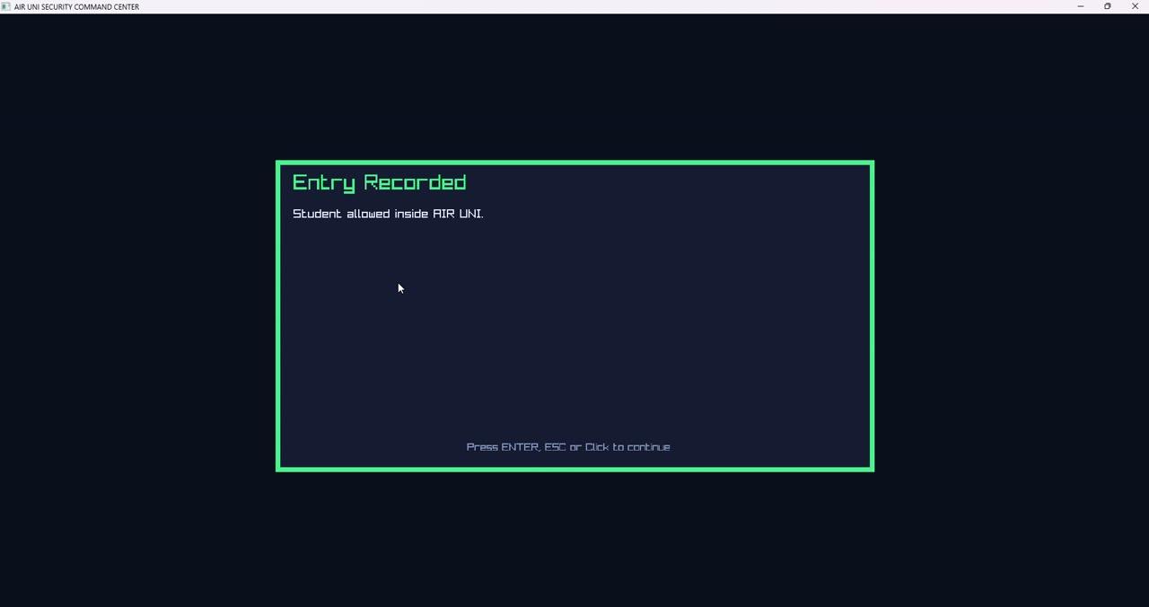 GUI Security System — project preview